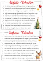 Vorschau - Arbeitsblätter - Weihnachten Satzkartei: Deutsch 5/6 gesamt - Seite 3
