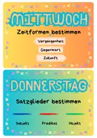 Vorschau - Poster - Übungen für den Satz des Tages - Seite 1