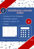 Vorschau - Arbeitsblätter - Multiplikation rationaler Zahlen | Mathematik | 26 Spalten - Deckblatt