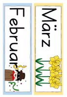 Vorschau - Bildkarten - Monate Tafelmaterial - Seite 2