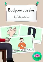 Vorschau - Präsentationen/Tafelbilder - Bodypercussion Tafelmaterial A5 - Deckblatt