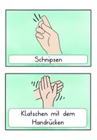 Vorschau - Präsentationen/Tafelbilder - Bodypercussion Tafelmaterial A5 - Seite 3