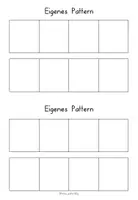 Vorschau - Arbeitsblätter - Bodypercussion - eigene Pattern erstellen - Seite 1