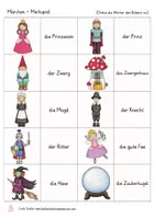 Vista previa - Juegos / Gamificación - Märchen memory Spiel Deutsch Alemán cuentos - página 3