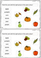 Vorschau - Arbeitsblätter - Übungsheft Englisch Autumn - Seite 3
