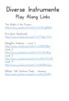 Vorschau - Anderer Materialtyp - Diverse Instrumente Play Along Linkliste - Seite 1