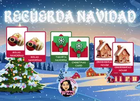 Vista previa - Juegos / Gamificación - RECUERDA NAVIDAD - MEMORIA - VOCABULARIO - LECTOESCRITURA - Portada
