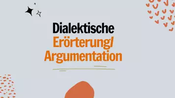 Vorschau - Präsentationen/Tafelbilder - Argumentation Präsentation - Deckblatt