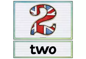 Vorschau - Bildkarten - Flashcards - "numbers" - Seite 3