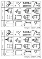Vorschau - Mal- und Bastelvorlagen - Hundertwasser - Windlicht basteln / Winter Bastelei - Seite 3