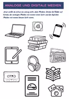 Vorschau - Arbeitsblätter - Was sind Medien? Material zur Einführung in die Medien! Infotexte, Arbeitsblätter, Reflexion - Seite 3