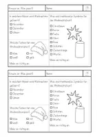 Vorschau - Arbeitsblätter - Lese-Mini WEIHNACHTEN | Leseübungen - Seite 2