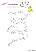 Vorschau - Arbeitsblätter - Knobelaufgaben Zahlenraum bis 100 - Mathe - Klasse 2 - Seite 3