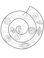 Vorschau - Arbeitsblätter - Planeten und Weltraum im Kunstunterricht - Seite 2