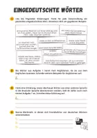 Vorschau - Arbeitsblätter - Anglizismen: Eingedeutschte Wörter (Liken, skippen, googeln und mehr...) - Seite 1