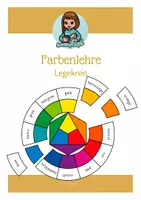 Vorschau - Fördermaterial/Inklusion - Farbkreis nach Johannes Itten - Legekreis - Deckblatt