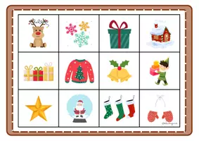 Vista previa - Juegos / Gamificación - Bingo - Navidad - página 1
