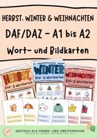Vorschau - Stundenentwürfe - Materialpaket: 4 Jahreszeiten im Deutschunterricht - Seite 1