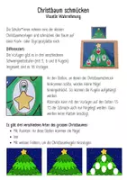 Vorschau - Fördermaterial/Inklusion - Visuelle Wahrnehmung: Weihnachtsbaum schmücken (Kindergarten) - Seite 1