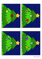 Vorschau - Fördermaterial/Inklusion - Visuelle Wahrnehmung: Weihnachtsbaum schmücken (Kindergarten) - Seite 2