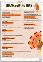 Vorschau - Arbeitsblätter - Quiz: Thanksgiving, Erntedank: Bewegte Schule - Seite 2