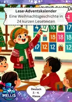 Vorschau - Fördermaterial/Inklusion - Adventskalender Klasse 2, 3, 4: Lese-Adventskalender - Deckblatt