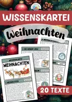 Vorschau - Stationenlernen - Materialpaket - Wissenskarteien - Seite 1