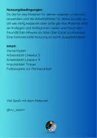 Vorschau - Stundenentwürfe - Trauer und Mitgefühl - Freude teilen (für Islamunterricht) - Seite 1