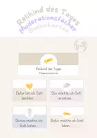 Vorschau - Poster - Relikind des Tages - Moderationsfächer und Reli-Ritual Bodenkarten - Deckblatt