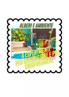 anteprima - Esperimenti - alberi e ambiente; 4 esperimenti per incuriosire e comprendere-giornata degli alberi-per tutte le classi - Pagina di copertina