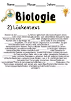 Vorschau - Unterrichtsreihen - Klonen Informationen und Arbeitsblätter - Seite 2