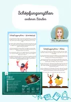 Vorschau - Präsentationen/Tafelbilder - Schöpfungsmythen anderer Länder - Deckblatt