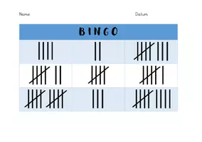 Vorschau - Arbeitsblätter - Bingo Simultanerfassung ZR 10 - Seite 1
