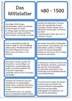 Vorschau - Anderer Materialtyp - Materialpaket menschliches Mittelalter - Deckblatt