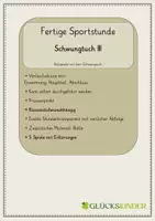 Vorschau - Stundenentwürfe - Schwungtuch III (Fertige Sportstunde) - Deckblatt