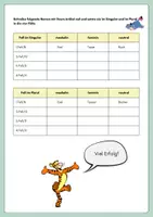 Vorschau - Arbeitsblätter - Üben für die Schularbeit - Lesen, Rechtschreiben, Grammatik - Seite 3