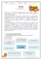 Vorschau - Stundenentwürfe - Fast Food vs. selbst hergestellt 2 UEs - Seite 3