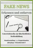 Vorschau - Unterrichtsreihen - Soziale Medien / Social Media - Fake News erkennen - Deckblatt