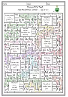 Vorschau - Arbeitsblätter - Materialpaket - Grammar Maze (wachsendes Paket) - Seite 2