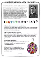 Vorschau - Arbeitsblätter - 4x Kunstprojekte für die Weihnachtszeit - Kunst für die Mittelstufe Materialpaket - Seite 1