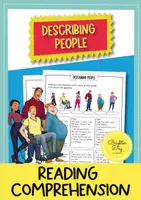 anteprima - Esercizi - Describing people: reading comprehension (inglese) - Pagina di copertina