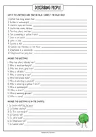 anteprima - Esercizi - Describing people: reading comprehension (inglese) - Pagina 3