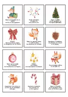 Προεπισκόπηση - Flashcards - Χριστουγεννιάτικο διαδραστικό Ημερολόγιο Καλών Πράξεων – αντίστροφης μέτρησης - Σελίδα 1