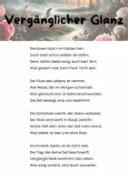 Vorschau - Arbeitsblätter - Gedichte im Stil des Barocks - Gedichtsanalyse - Deutsch - Seite 3
