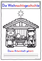 Vorschau - Stundenentwürfe - Biblische Weihnachtsgeschichte Klasse 1-2 XXL-Materialpaket - Seite 3