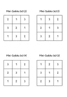 Vorschau - Stationenlernen - Sudoku 3x3 Aufgabenkarten - Seite 3
