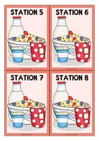 Vorschau - Bildkarten - FRÜHSTÜCK Stationskarten - Seite 3