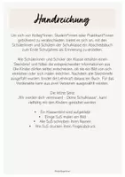 Vorschau - Arbeitsblätter - Abschiedsbuch - Lehrkräfte & Praktikant*innen - Seite 1