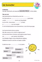 Vorschau - Arbeitsblätter - Idas Sommerlied - schwedisches Sommerlied - Seite 3