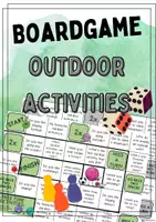 Vorschau - Spiele - Boardgames: outdoor activities (speaking game) - Deckblatt
